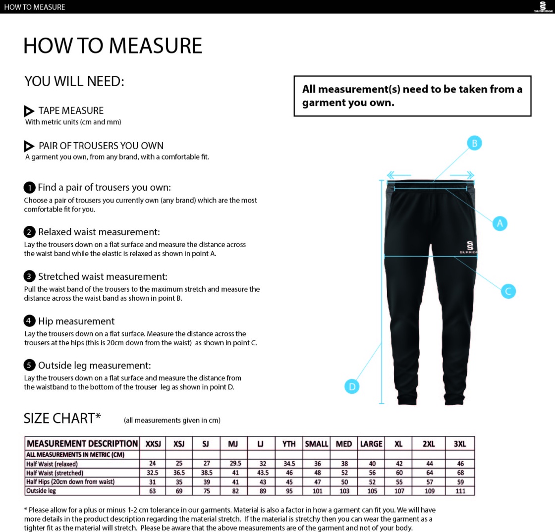 Madrefs - Skinny Pant - Size Guide