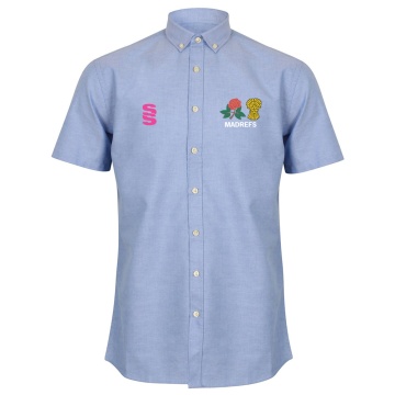 Madrefs - Modern Short Sleeve Oxford Shirt